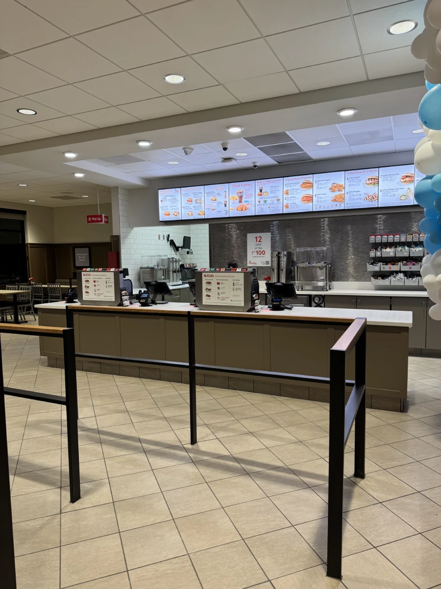 Completed commercial tile project